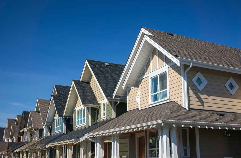 Professional roofing installation on a residential home in Brockton