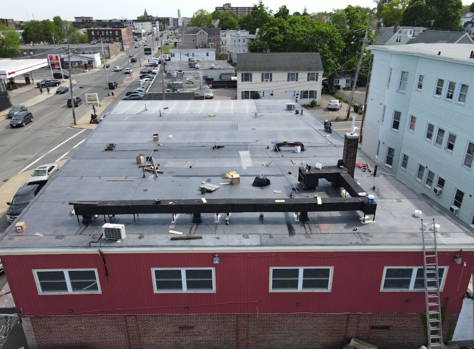 commercial roofing in Abington, MA